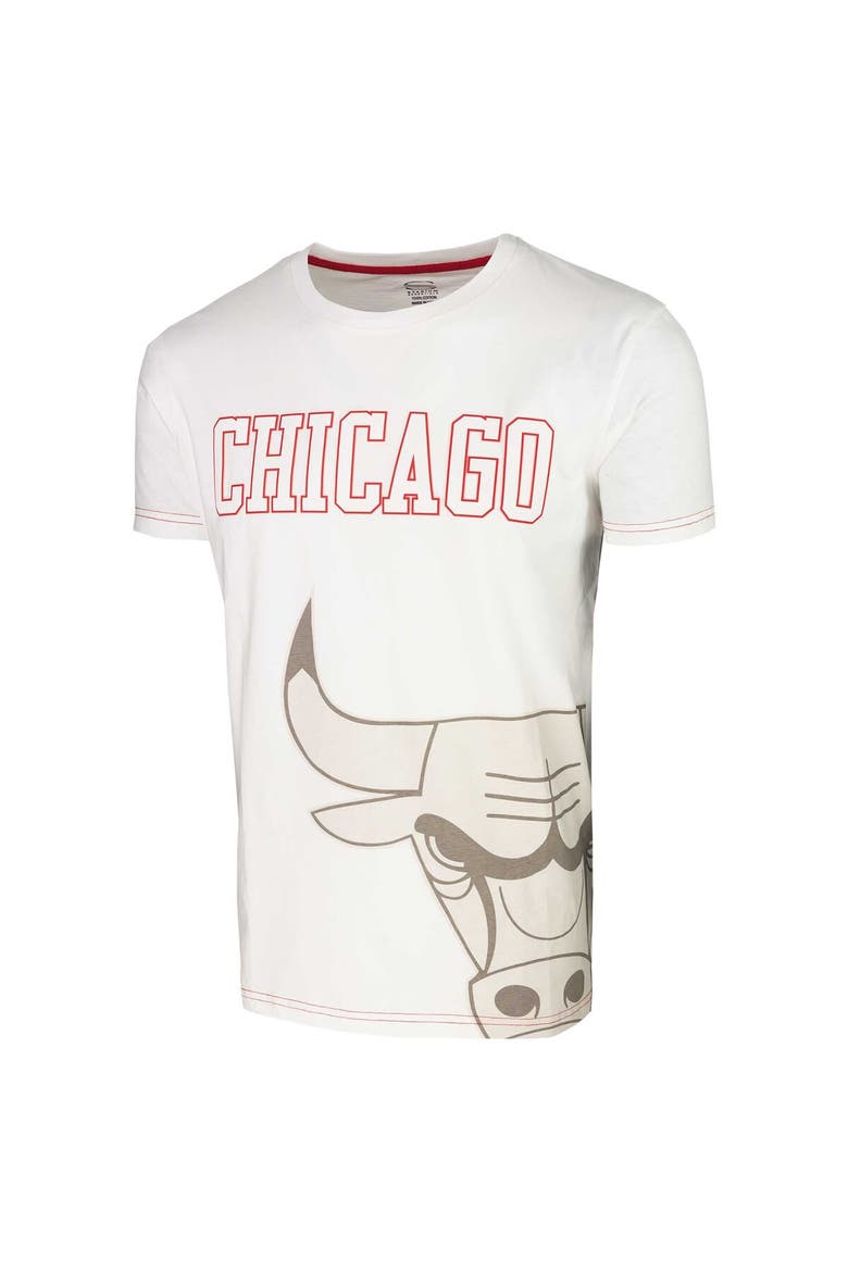 Unisex Stadium Essentials White Chicago Bulls Scoreboard T-Shirt, Alternate, color, White