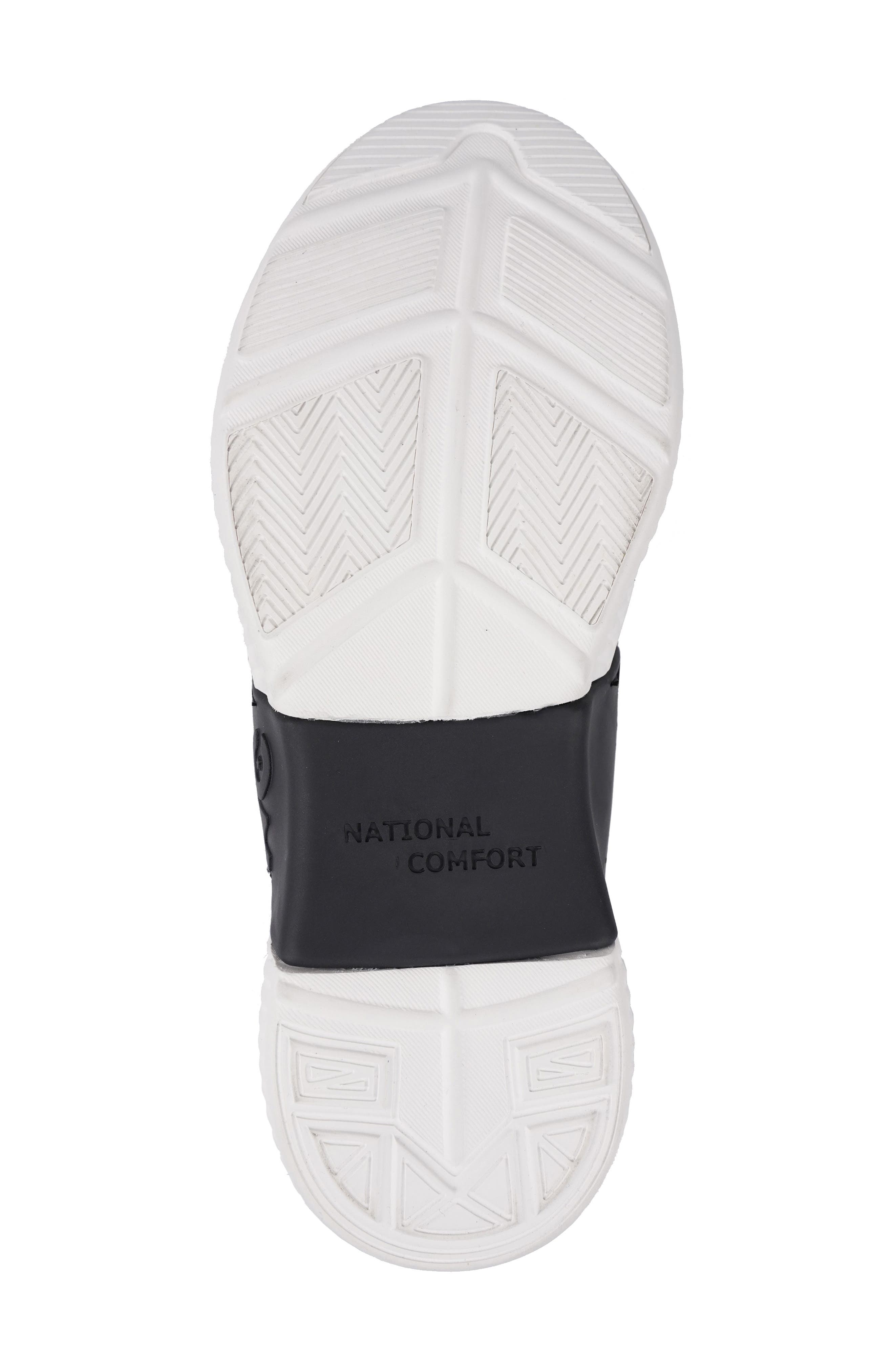 National Comfort Klarra Faux Pearl Embellished Sneaker, Alternate, color, Black