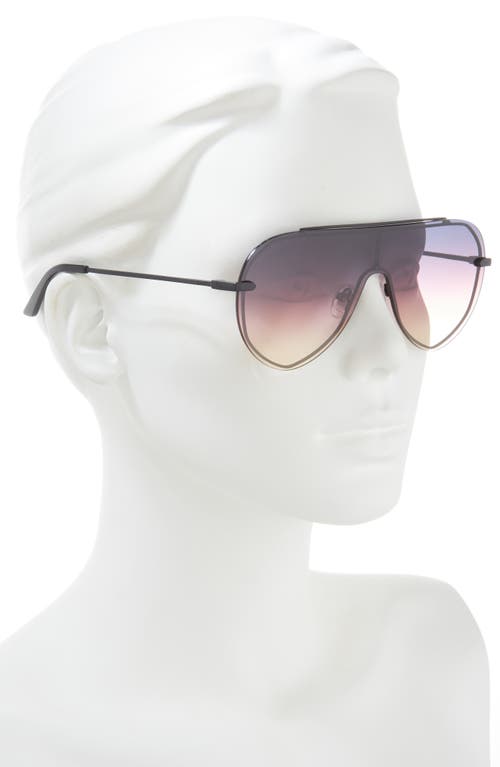 Diff Imani 139mm Gradient Shield Sunglasses In Twilight Gradient