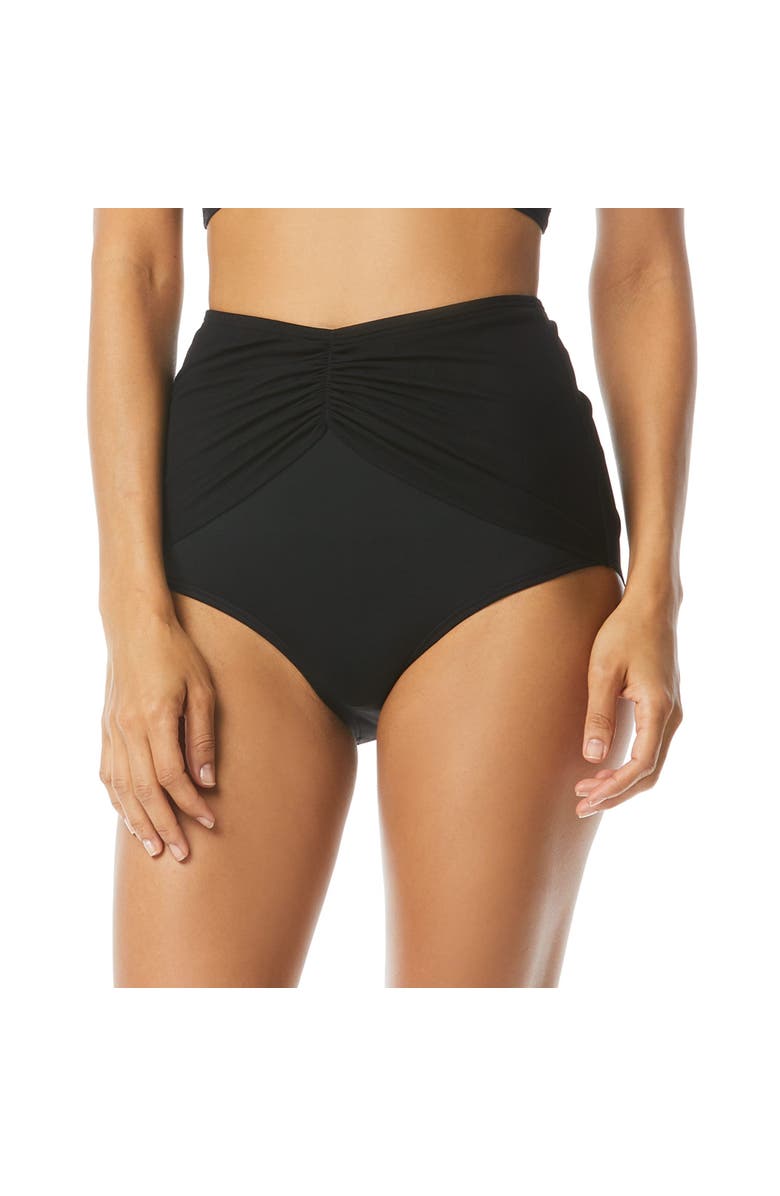 COCO REEF Diva High Waist Bottom, Main, color, Cast-Black