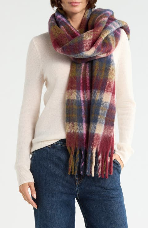 Plaid Lofty Scarf