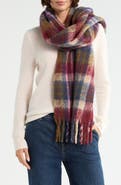 Steve Madden Plaid Lofty Scarf