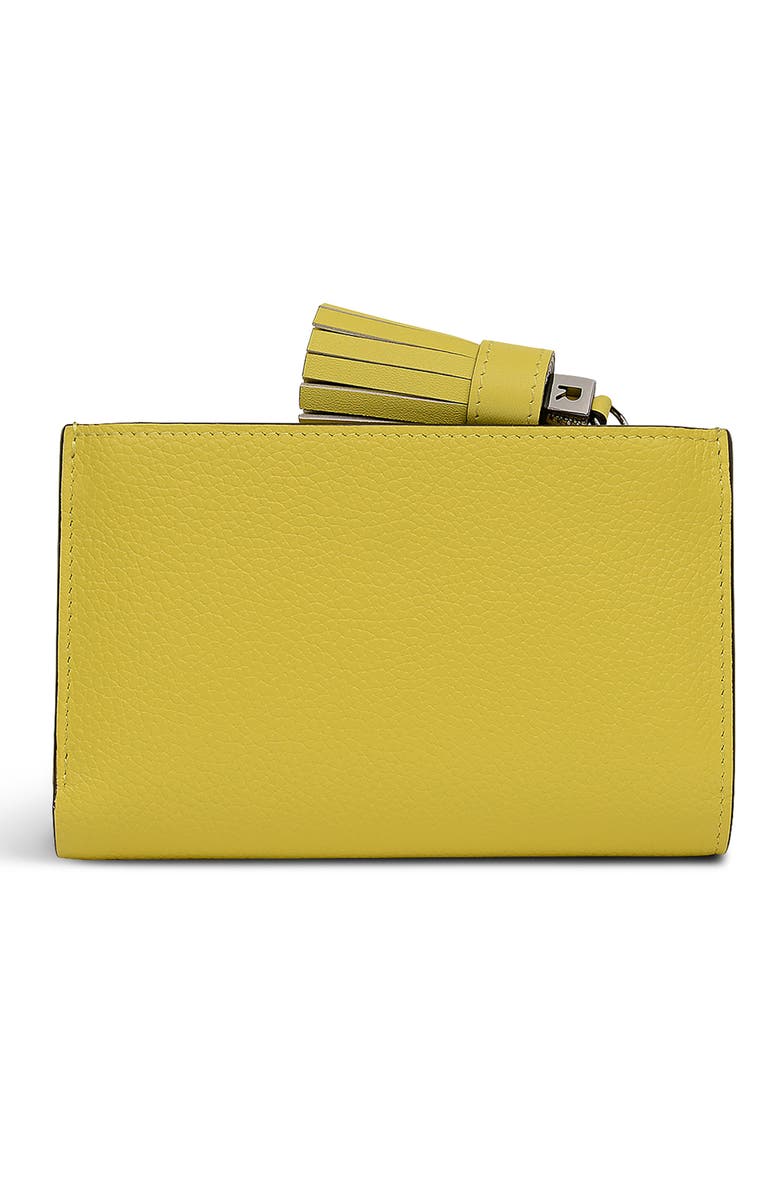 Radley Noble Alley Medium Bifold Wallet, Alternate, color, Limoncello