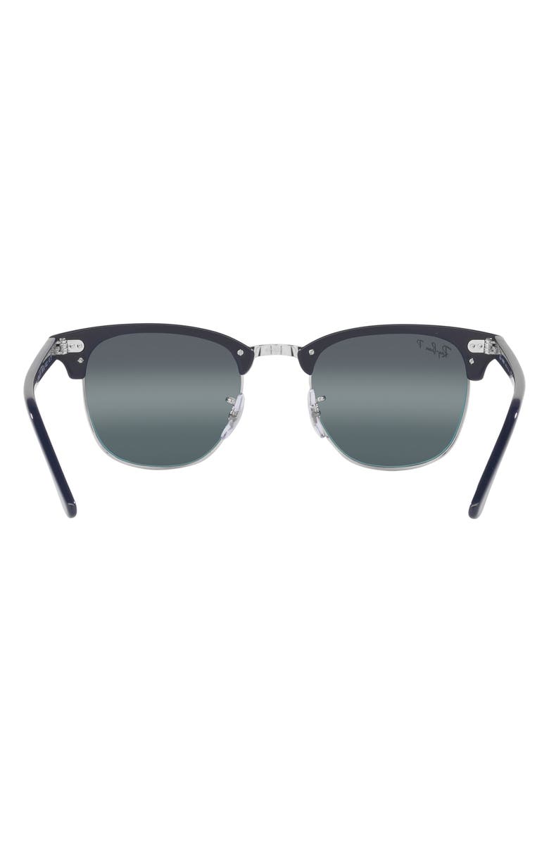 Ray-Ban Clubmaster 55mm Polarized Square Sunglasses, Alternate, color,