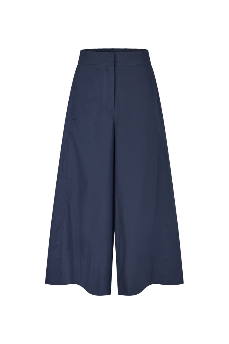 MaPortia Culottes, Alternate, color, Navy Blazer