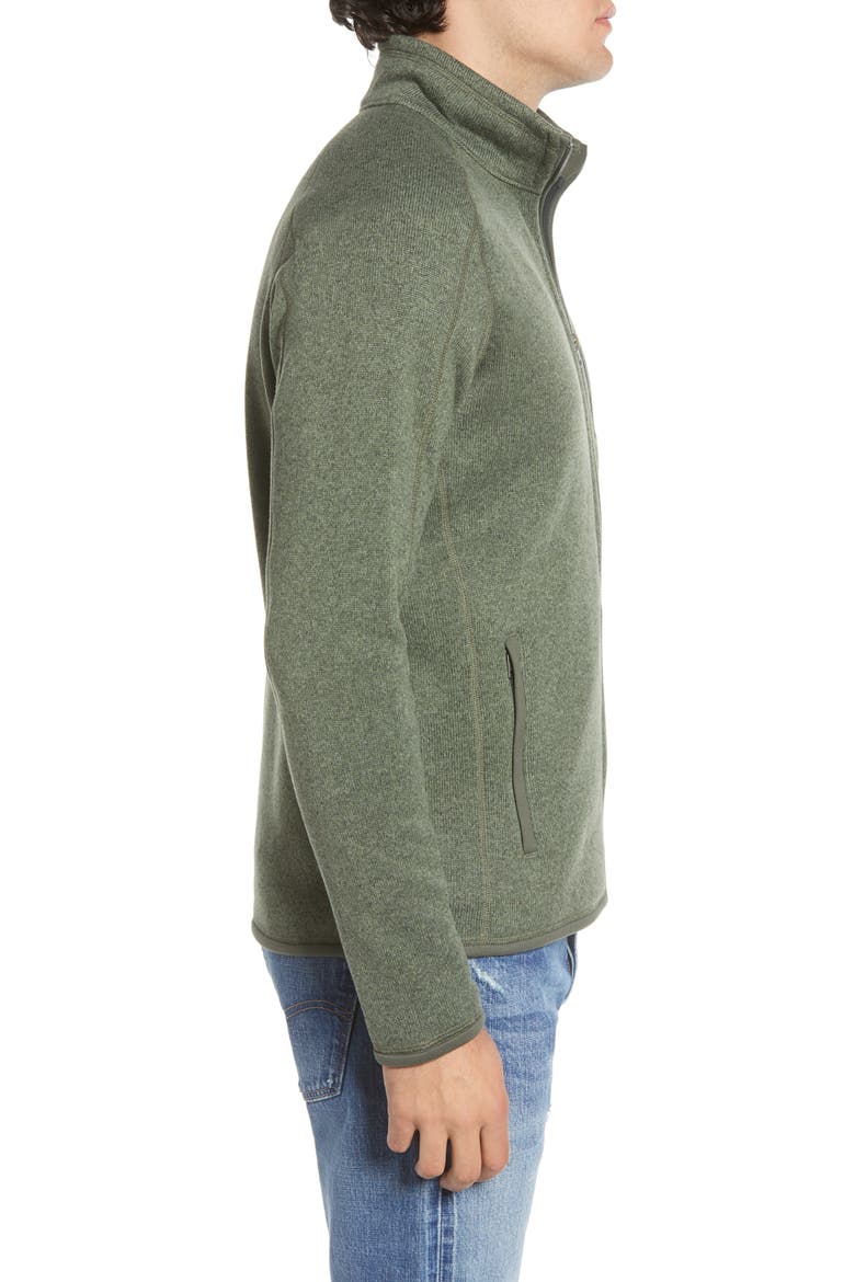 Better Sweater® Zip Jacket, Alternate, color, INDUSTRIAL GREEN