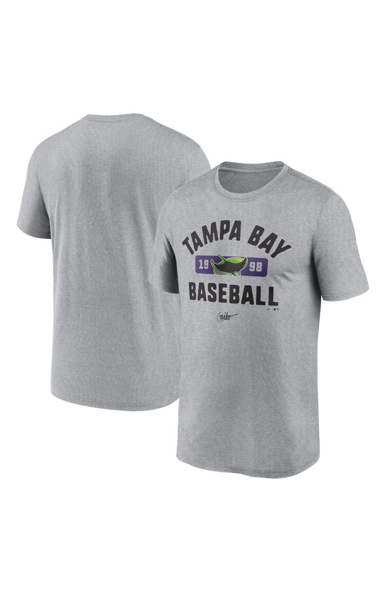 Nike Men's Nike Heather Gray Tampa Bay Rays Legend T-Shirt, Main, color, Heather Gray