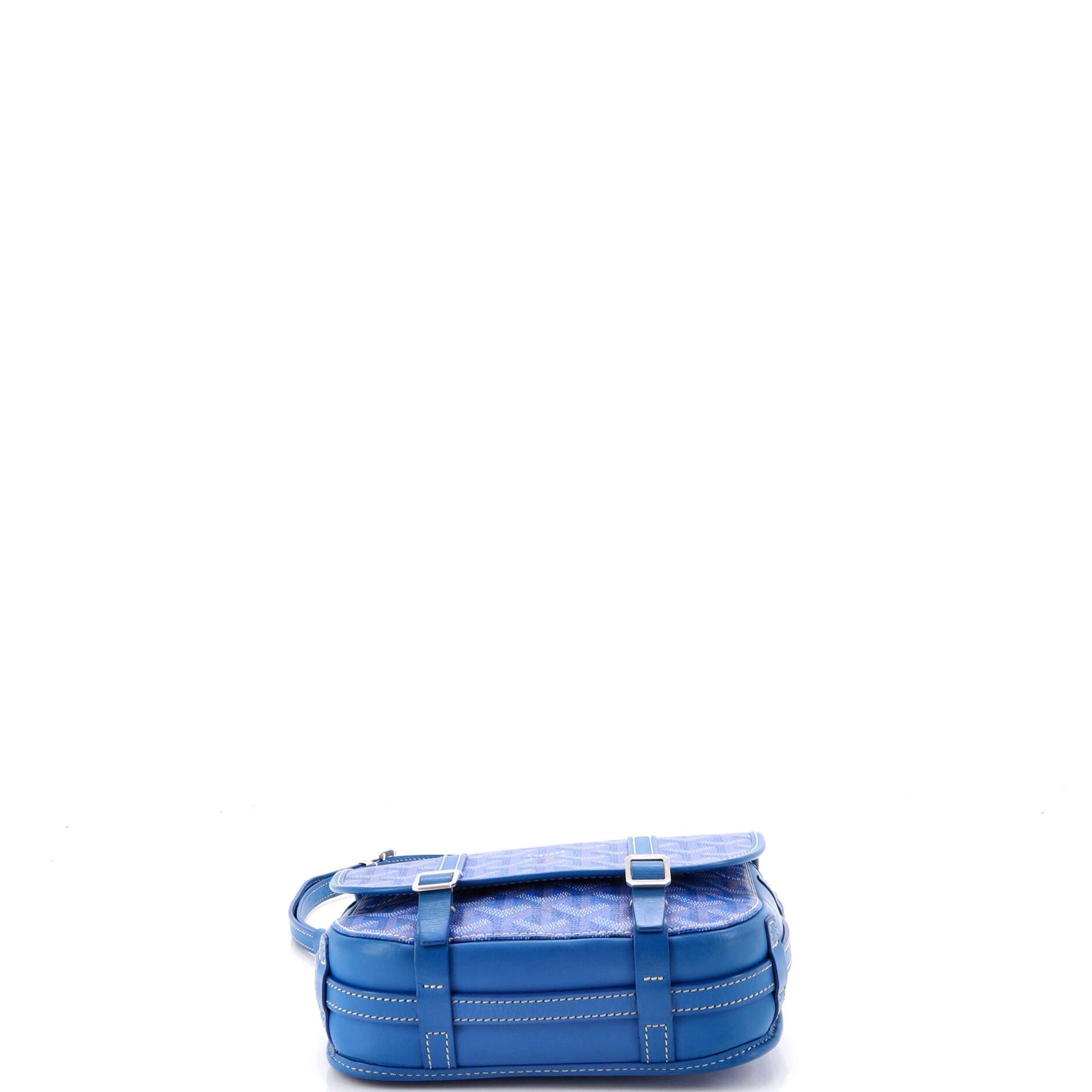 Belvedere Messenger Bag Coated Canvas PM, Alternate, color, Blue