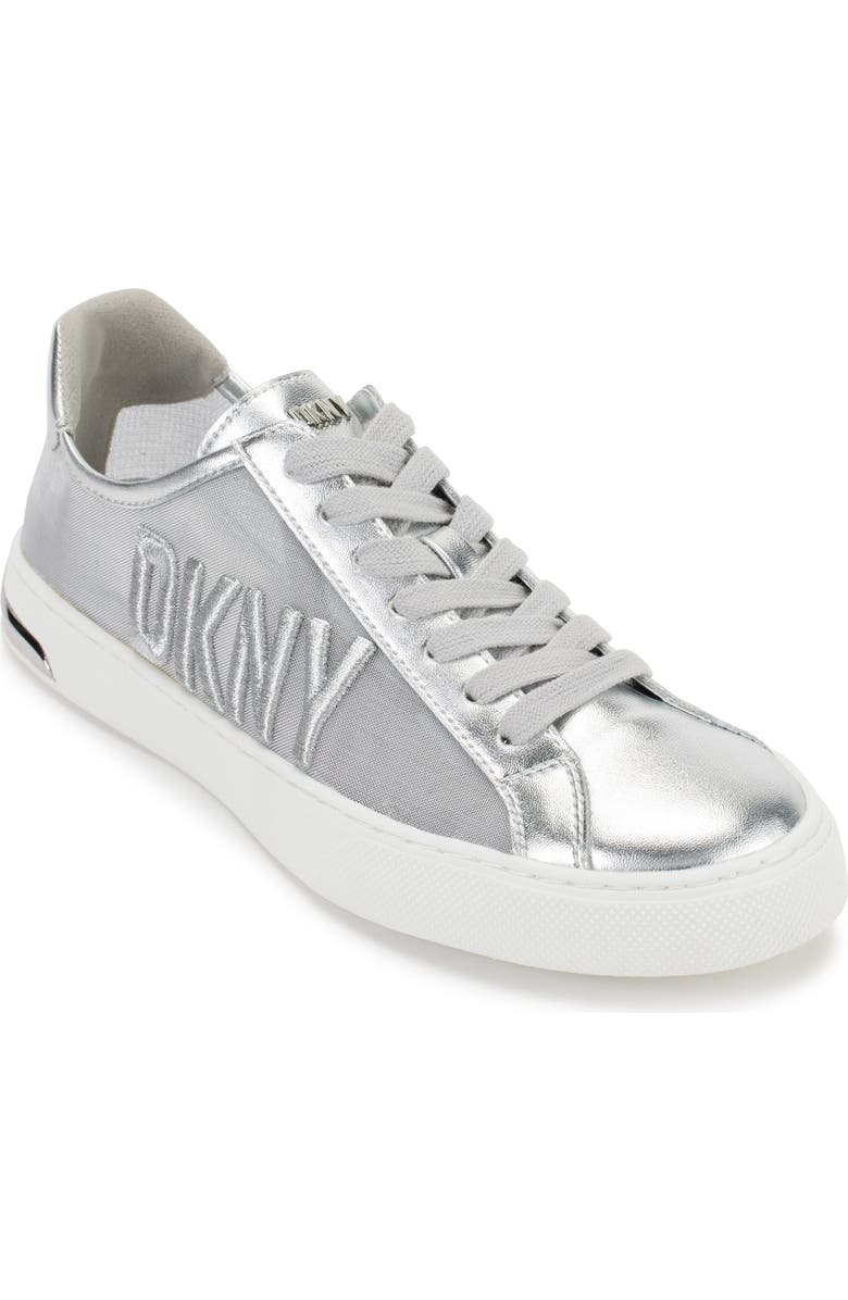 DKNY Sina Metallic Mesh Sneaker, Main, color,