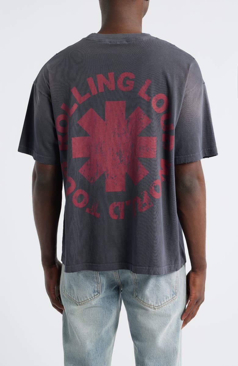 Rolling Loud Loud Legends Distressed Graphic T-Shirt, Alternate, color, Washed Black