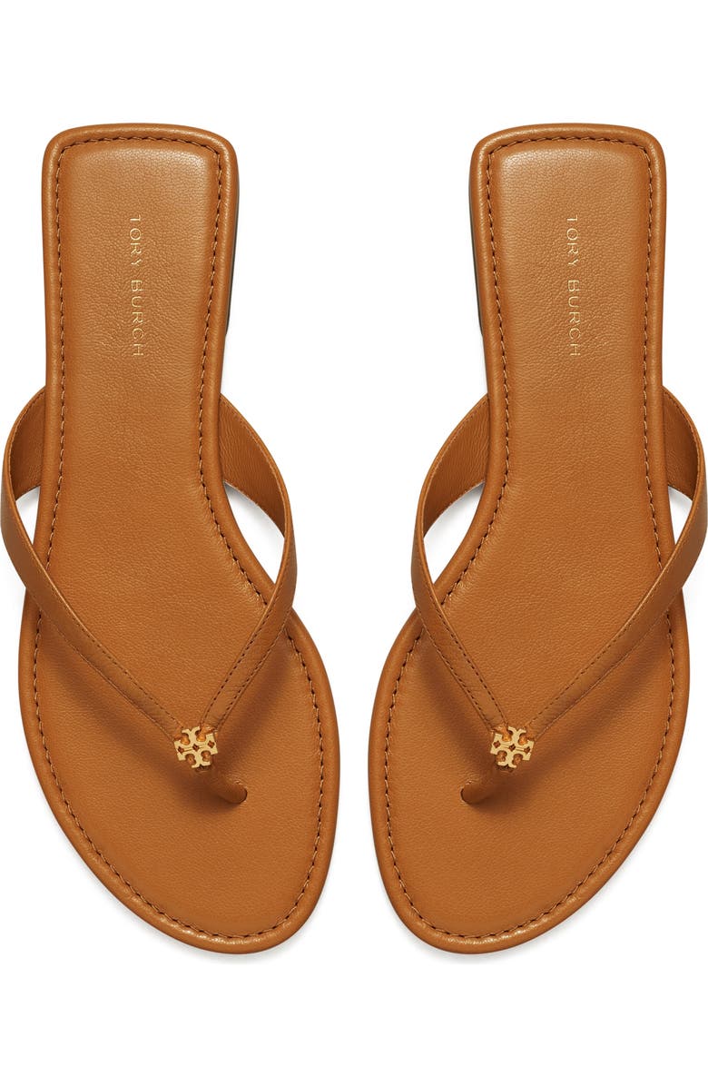 Tory Burch Classic Flip Flop, Alternate, color, Caramel Corn