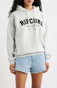 Rip Curl Varsity Logo Graphic Hoodie