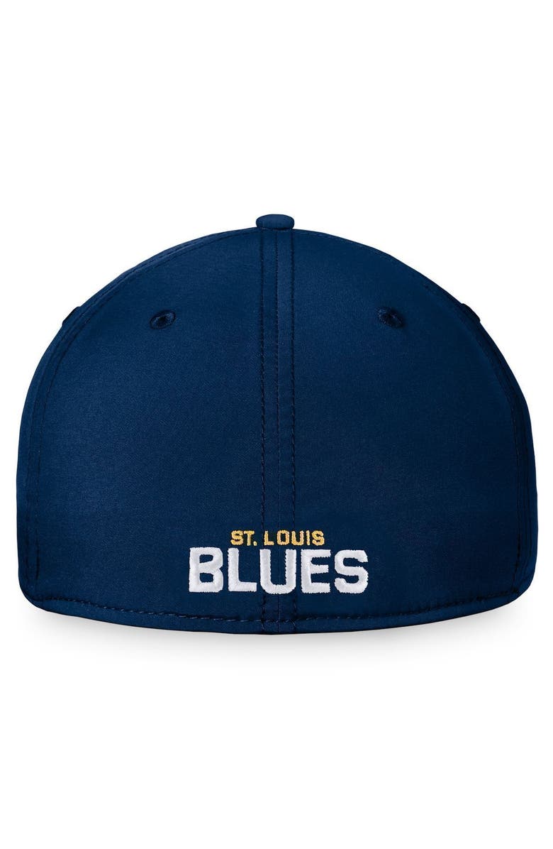 FANATICS Men's Fanatics Branded Navy St. Louis Blues Core Primary Logo Flex Hat, Alternate, color, 