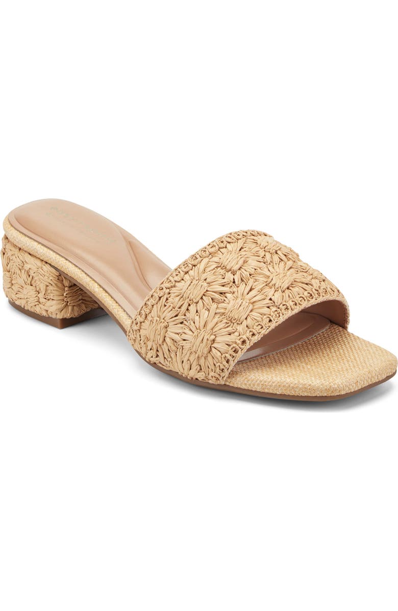 Easy Spirit Rosario Slide Sandal, Main, color, Light Natural