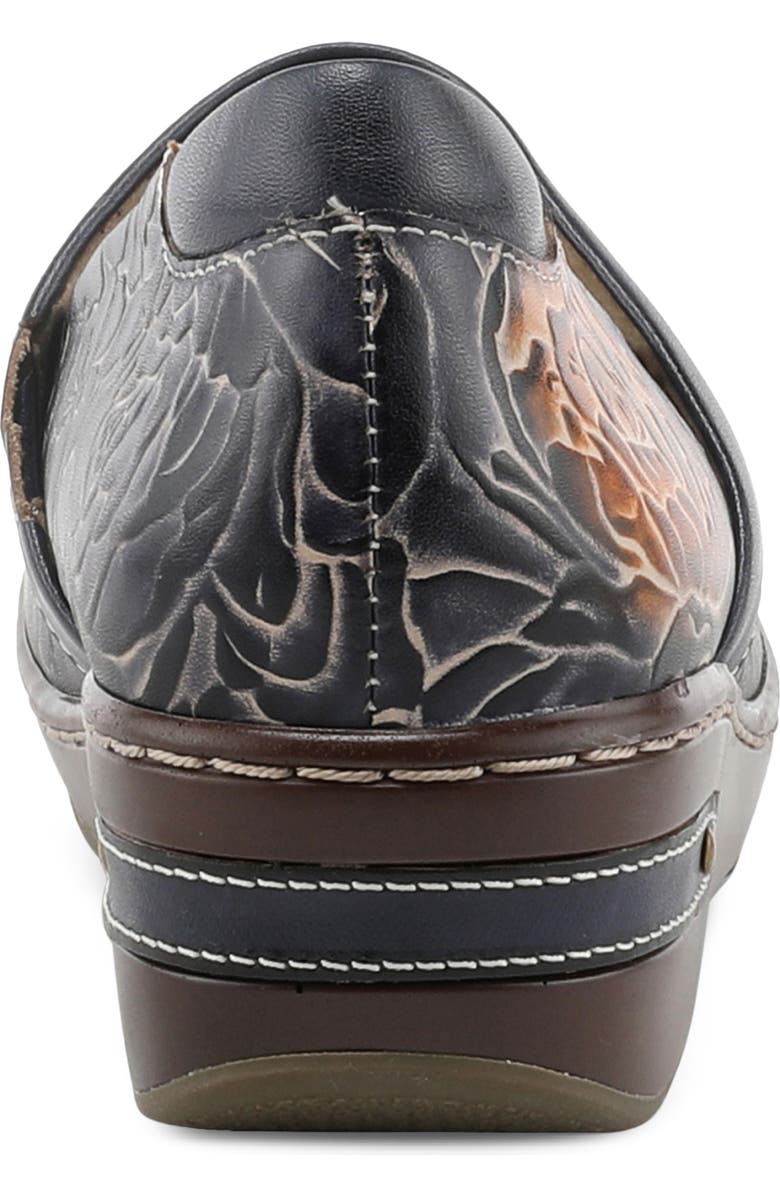 L'Artiste by Spring Step Elkajay Clog, Alternate, color, Navy Multi