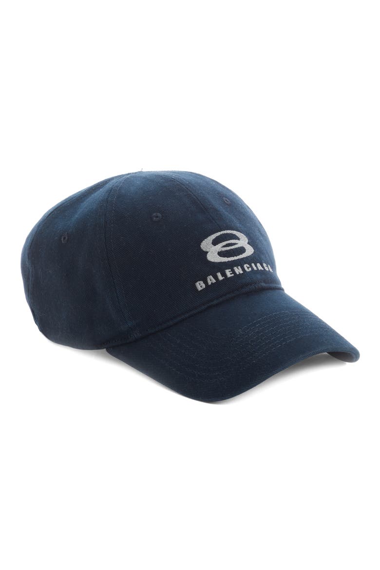 Infinity Baseball Cap, Main, color, MARINE BLUE/ GREY
