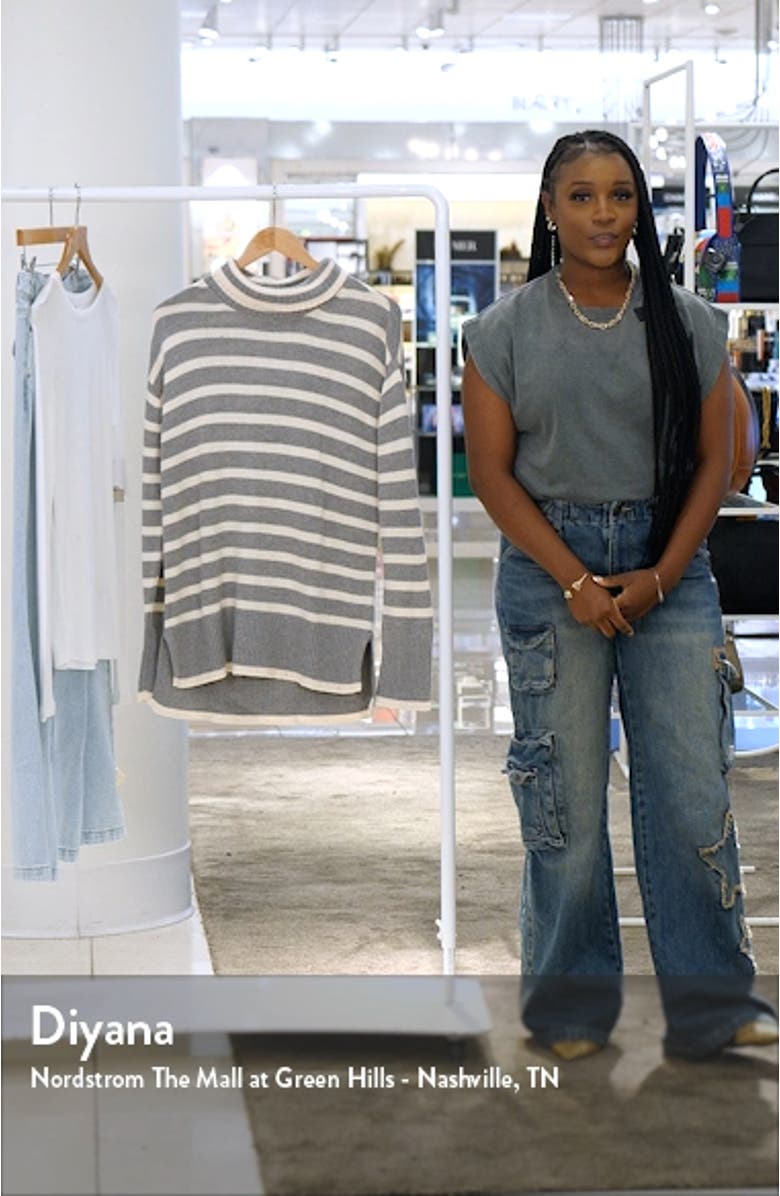 Cotton Blend Turtleneck Sweater, sales video thumbnail