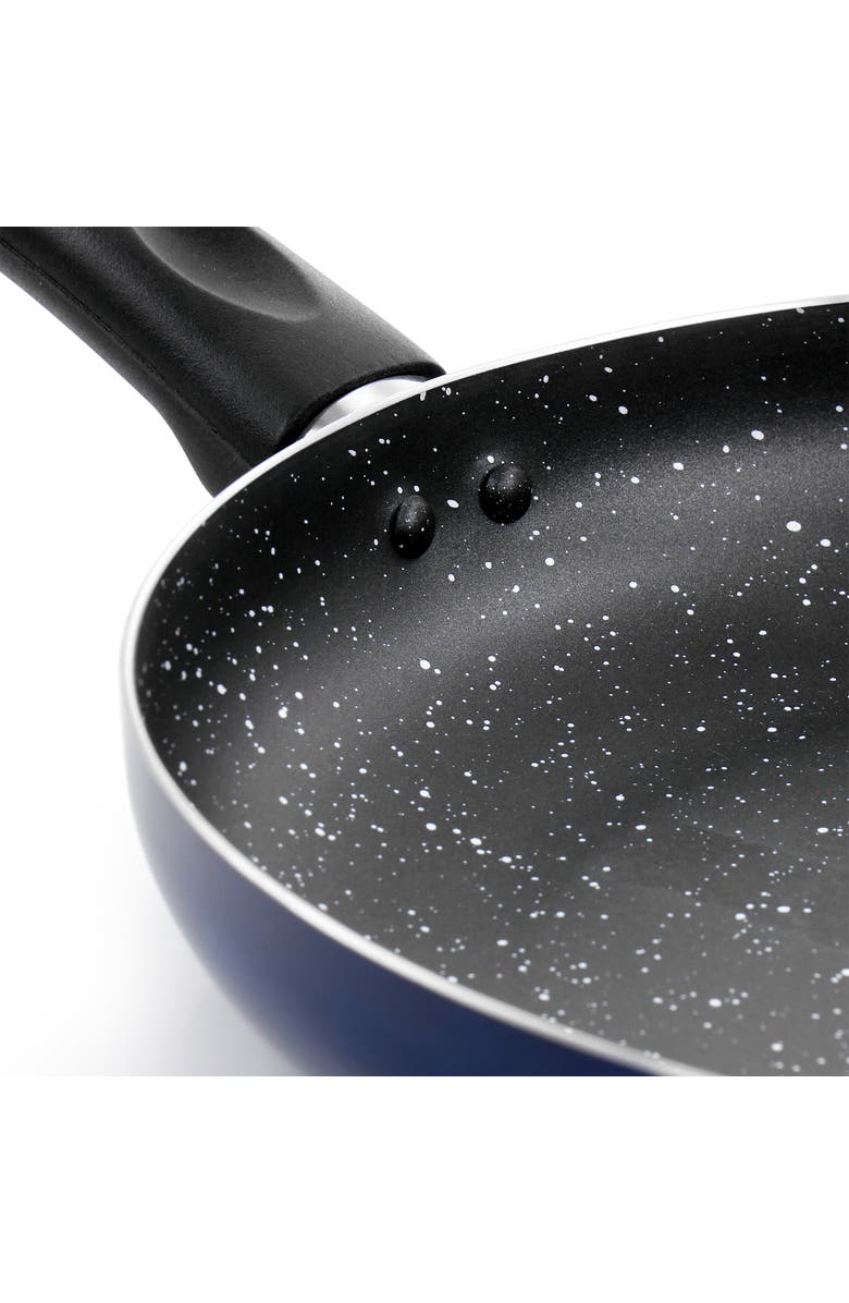 OSTER Luneta 11.5 Inch Aluminum Nonstick Frying Pan, Alternate, color, Blue