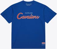 Mitchell & Ness Men's Mitchell & Ness Royal Cleveland Cavaliers Vintage Wordmark T-Shirt