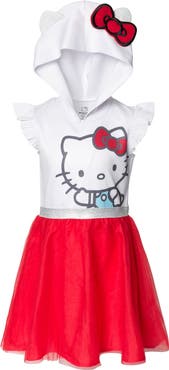 Hello Kitty Hooded Tutu Dress
