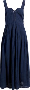 THE GREAT. The Daybreak Cotton Midi Dress