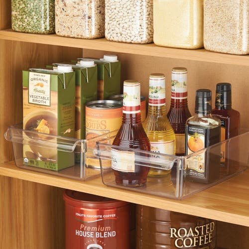 Linus Fridge Storage Bin With Handle