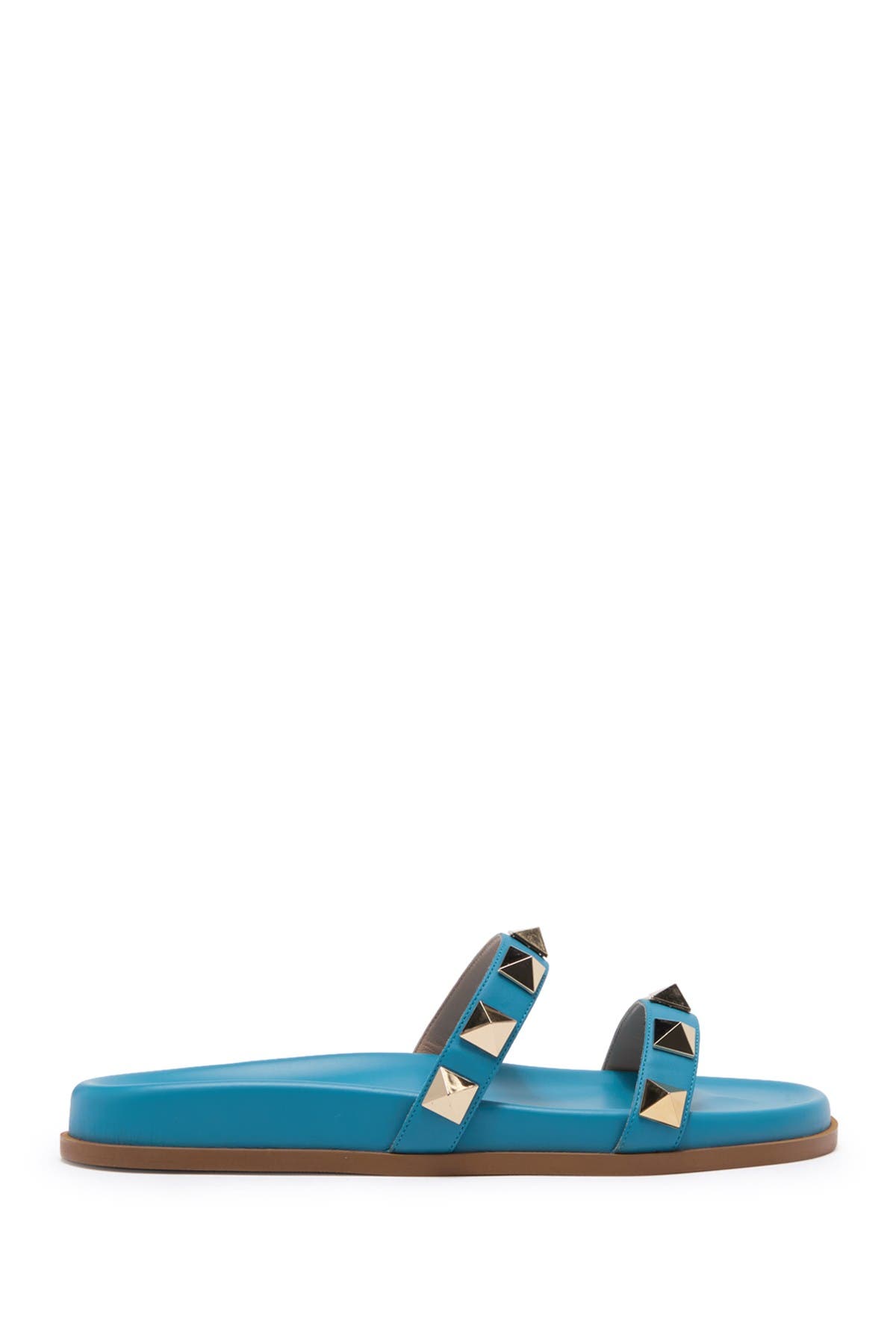 Valentino Garavani Pyramid Studded Slide Sandal (Women) | Nordstromrack