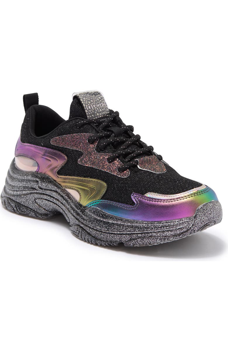 SKECHERS Prismatic Glitter Sneaker, Main, color,