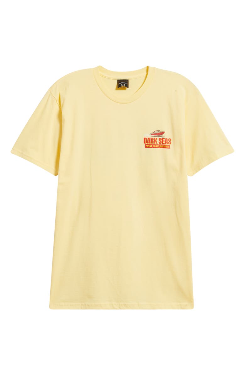 DARK SEAS West Coast Water Decal Cotton Graphic T-Shirt, Main, color, 