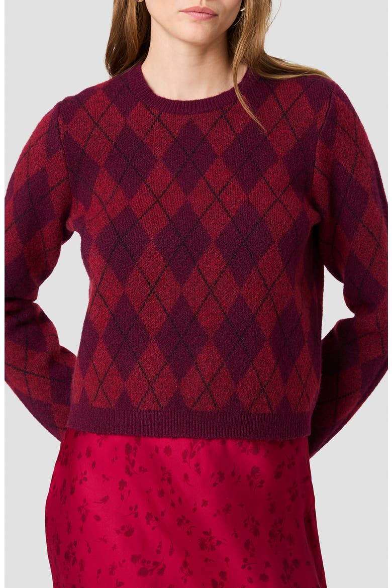Koda Argyle Jacquard Knit Sweater, Main, color, ARGYLE