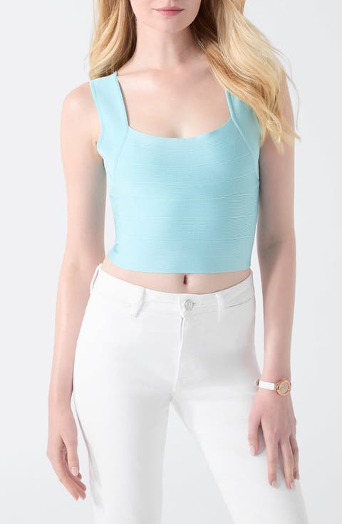 Karmen Mirage Sleeveless Crop Top