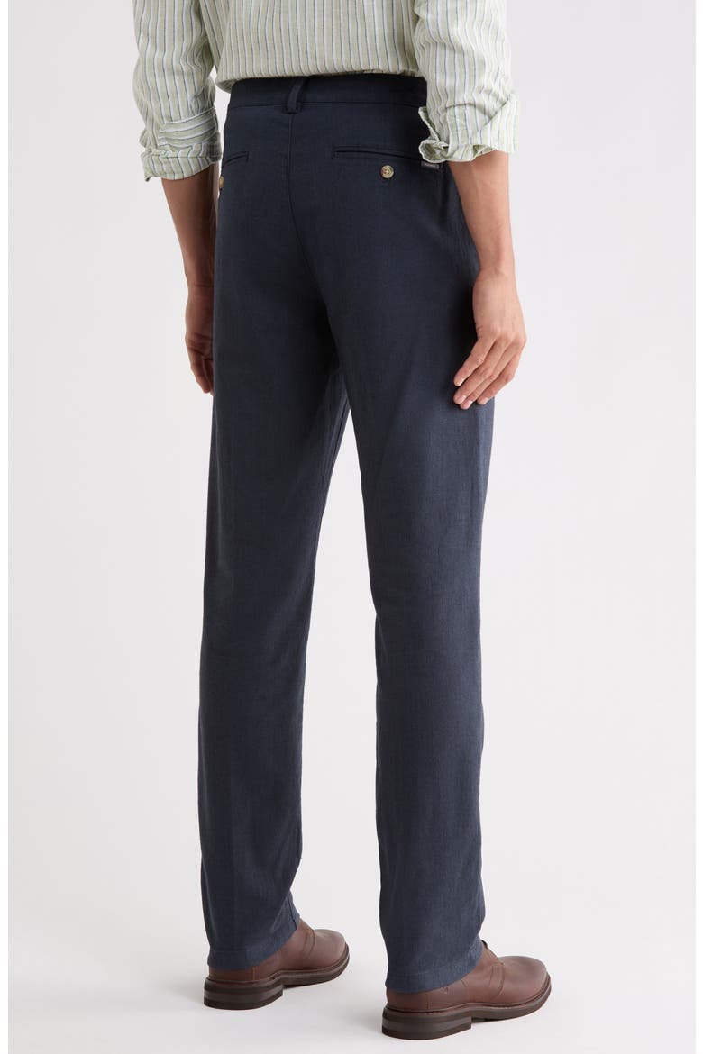 Soft Brushed Slim Leg Chino Pants, Alternate, color, NAVY BLAZER