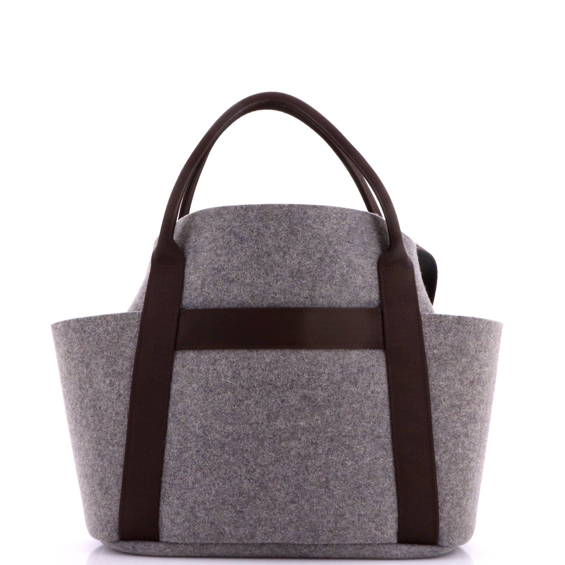 Sac De Pansage Groom Handbag Felt, Alternate, color, Green