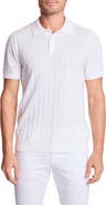 PAISLEY & GRAY Zigzag Knit Polo