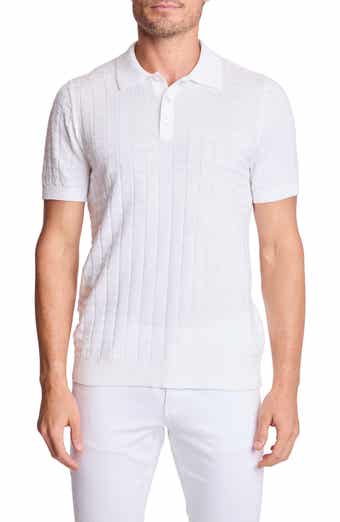 PAISLEY & GRAY Zigzag Knit Polo