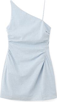 MANGO Phoebe One Shoulder Minidress