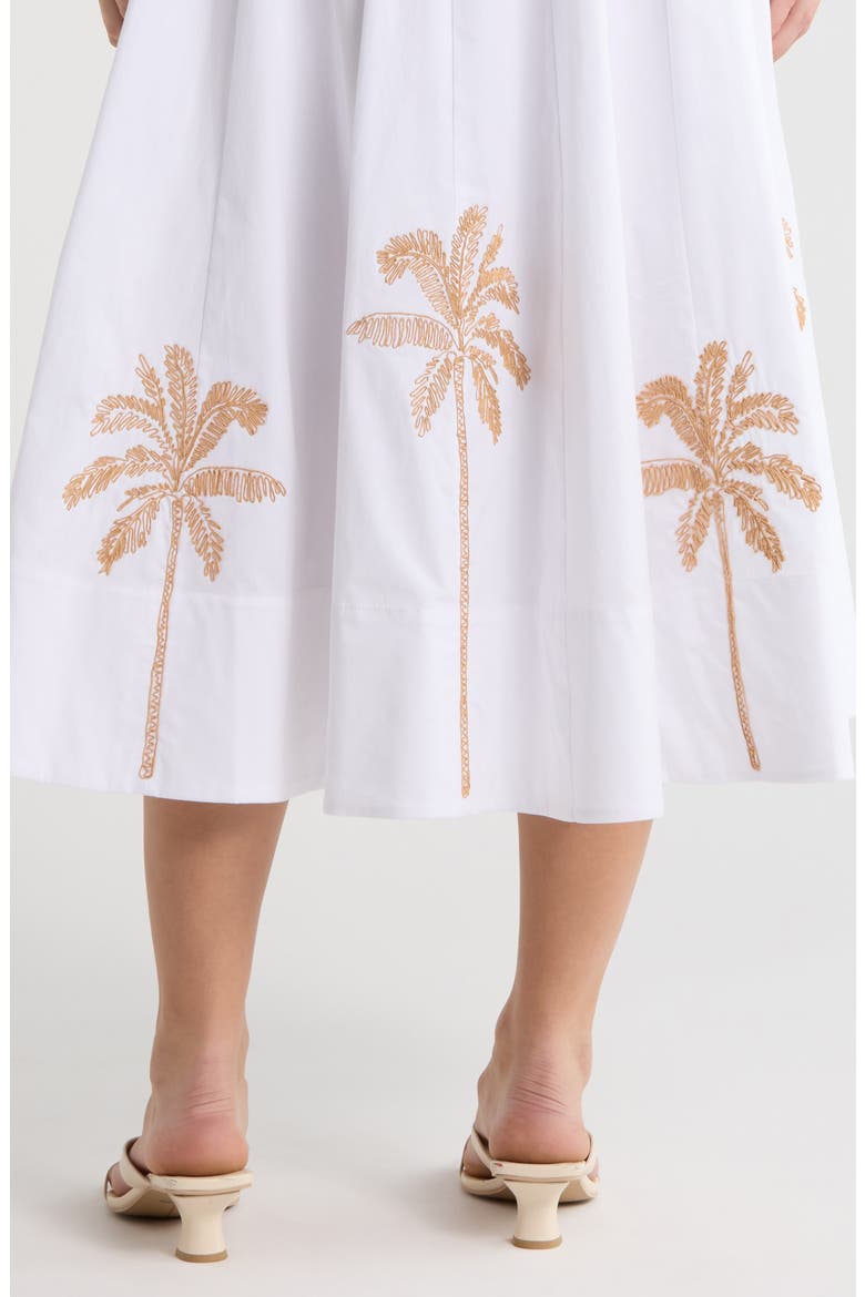 Wells Sleeveless Midi Sundress, Alternate, color, WHITE EMBROIDERED
