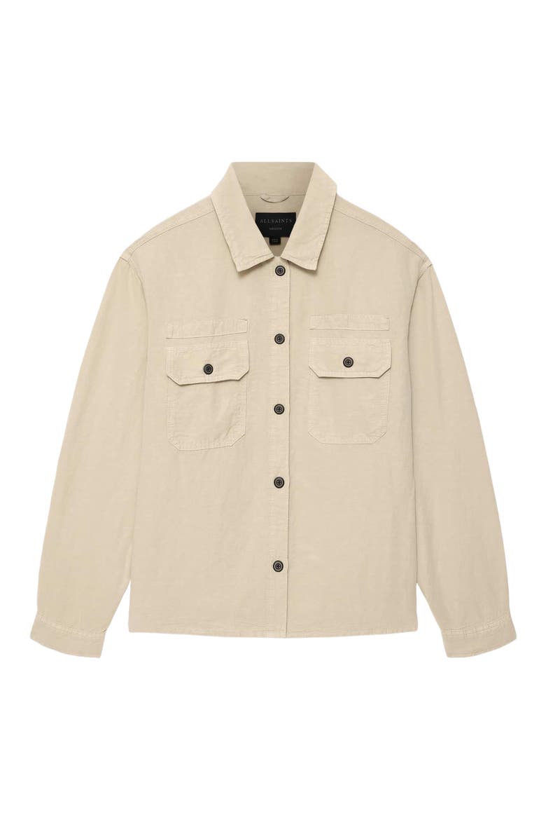Korten Relaxed Fit Shacket, Alternate, color, SAND BROWN