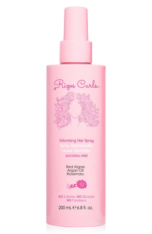 Rizos Curls Alcohol-free Volumizing Hair Spray In No Color