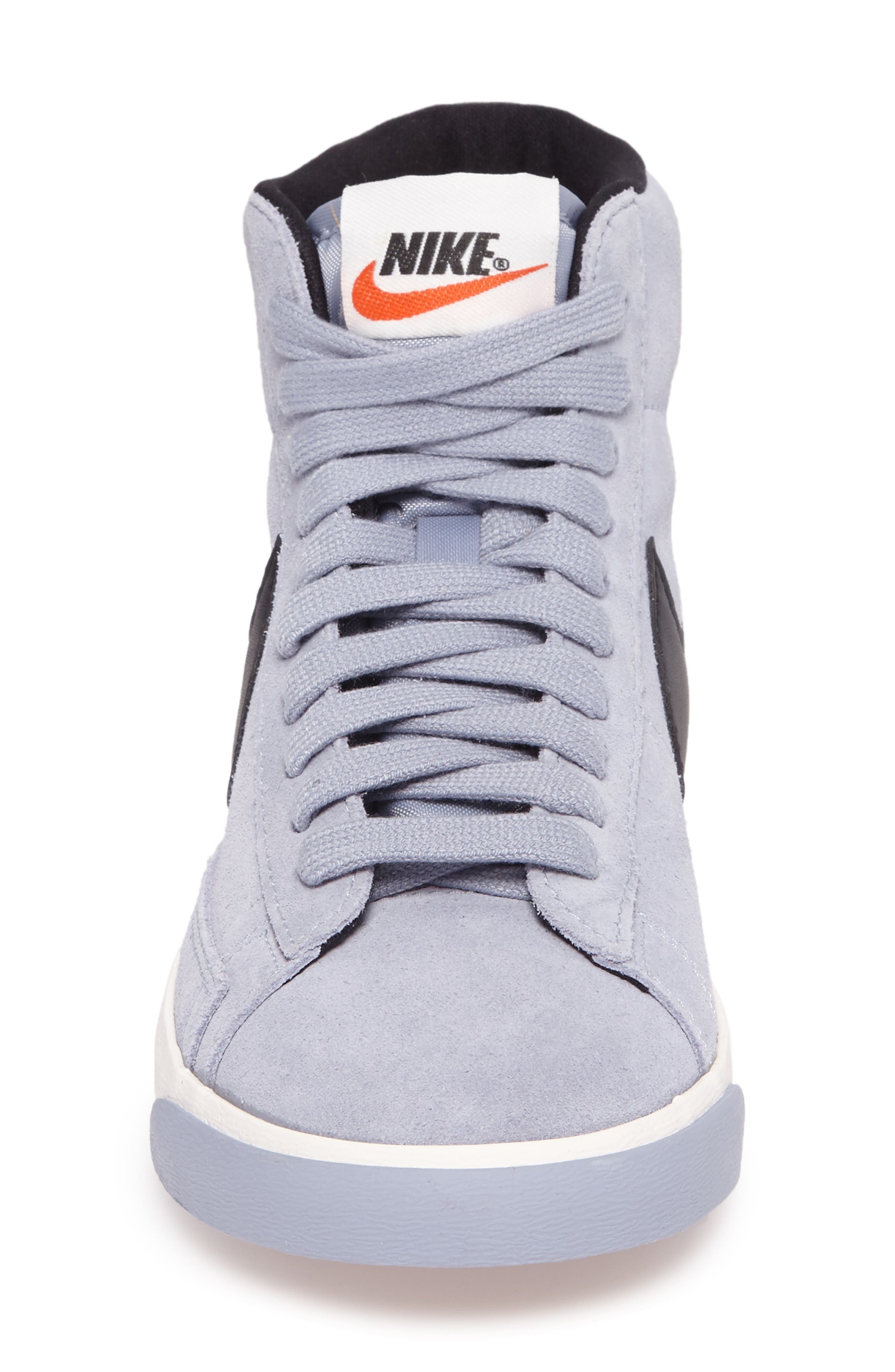 Blazer Mid Vintage Sneaker, Alternate, color, GLACIER GREY/BLACK-IVORY