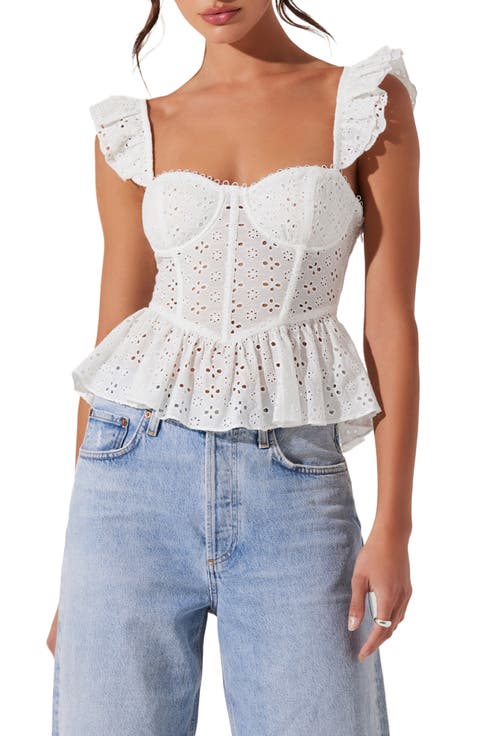 Baylin Broderie Anglaise Top