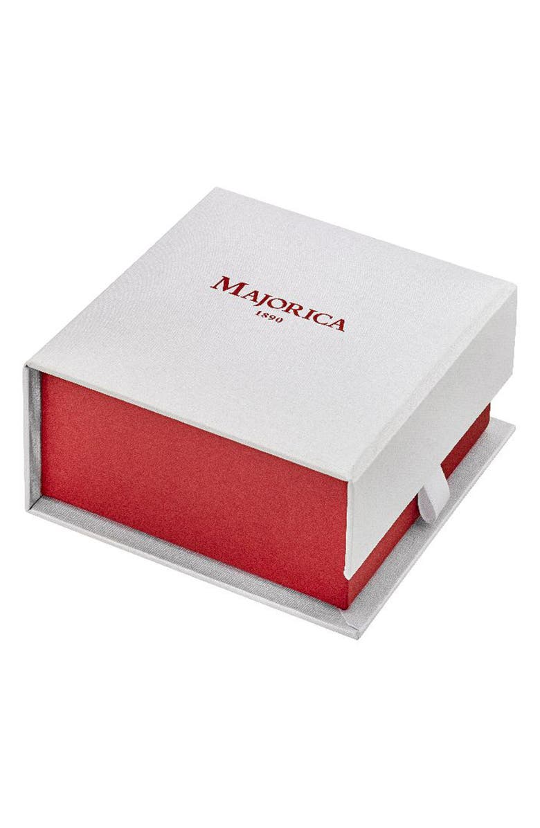 Majorica Simulated Pearl Y-Necklace, Alternate, color, 