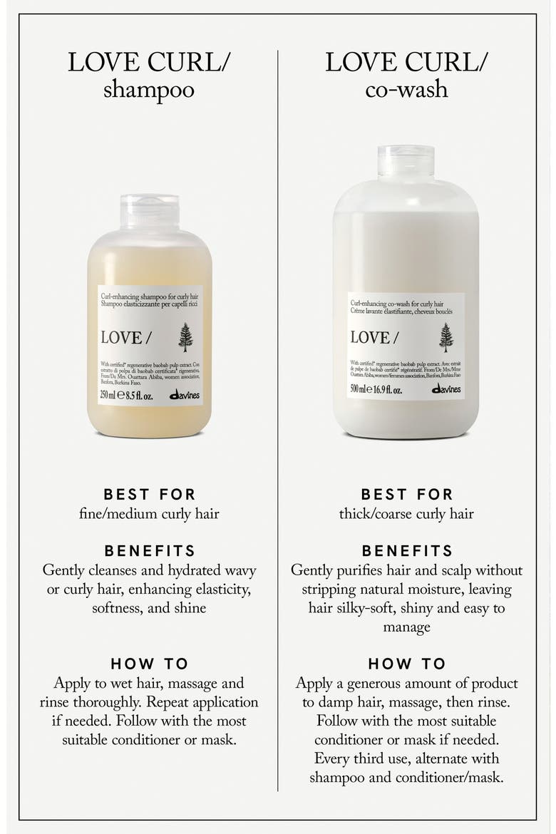 Love Curl Co-Wash, Alternate, color, NO COLOR