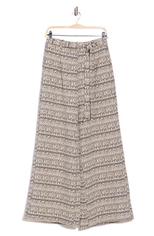 Bobeau Lyra Crepe Wide Leg Pants In Gold