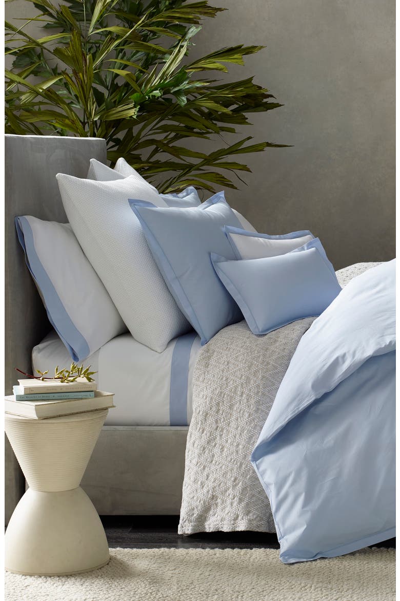 Luca Set of 2 500 Thread Count Pillowcases, Alternate, color, POOL