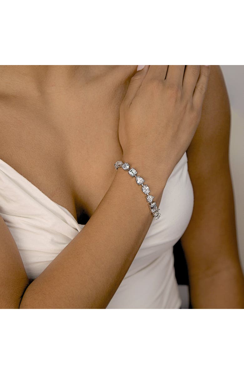 Anna Zuckerman 18 Carat Diamond Crystalline Bracelet, Alternate, color, Platinum