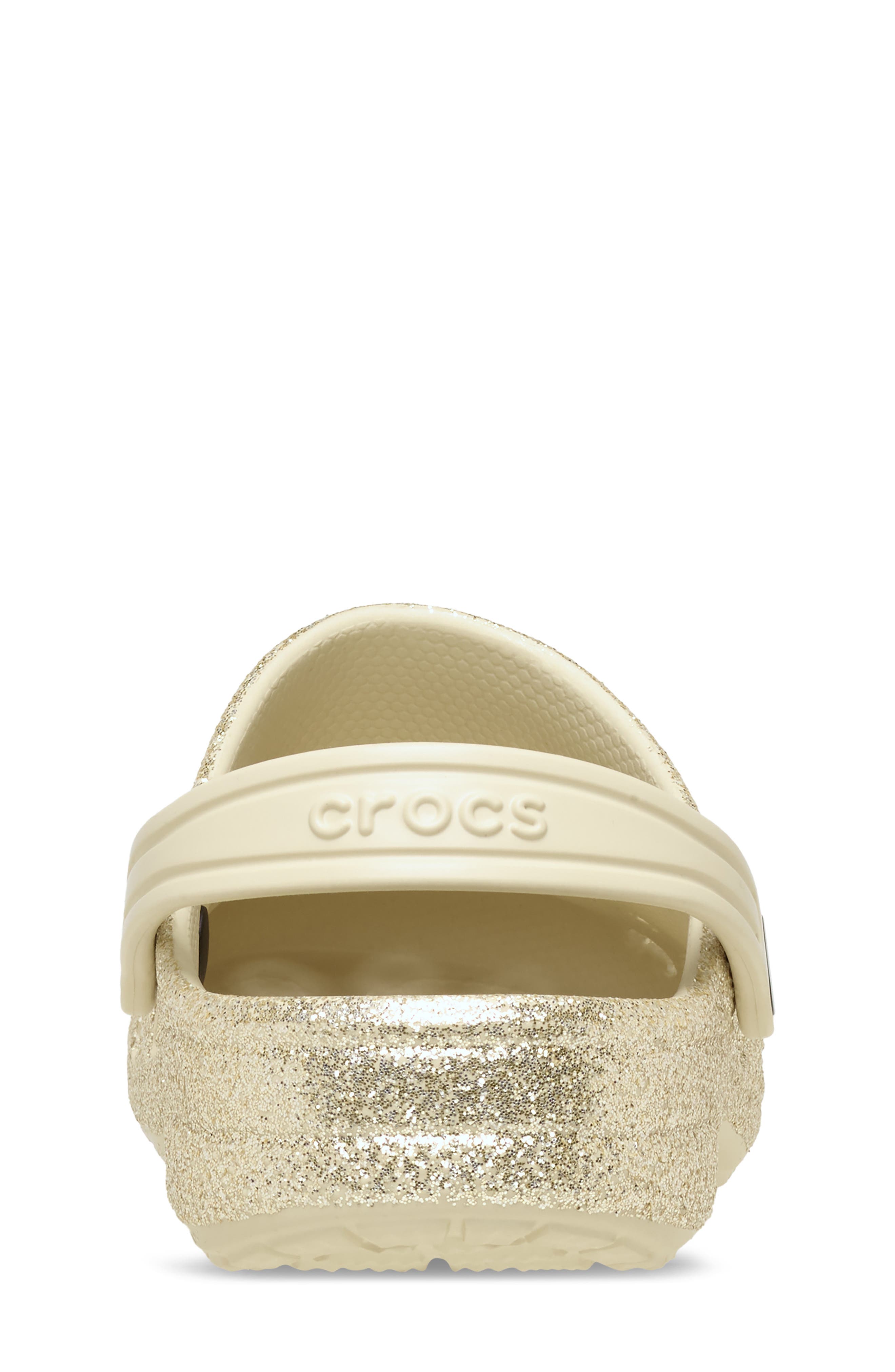 Baya Glitter Clog, Alternate, color, GOLD