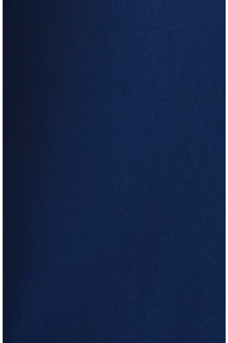 Weekend Crochet Trim Short Sleeve Performance Button-Up Shirt, Alternate, color, NAVY