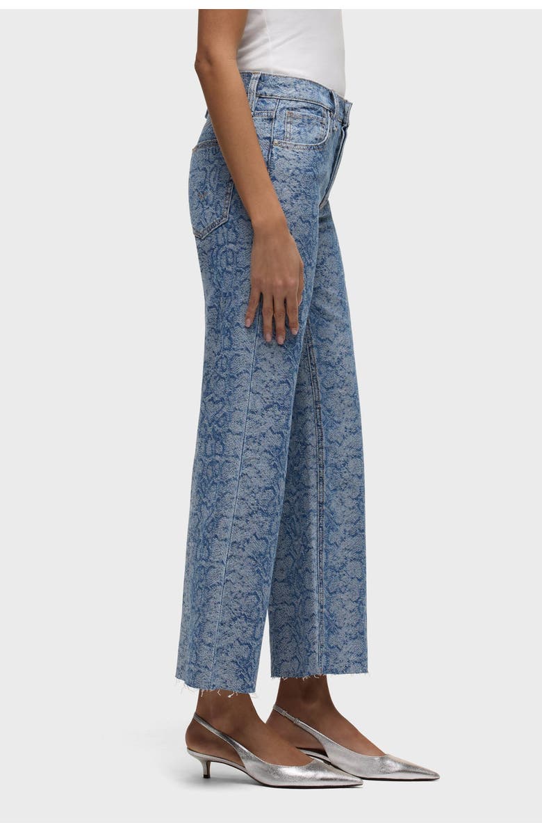 Hudson Jeans Rosie High-Rise Wide Leg Ankle, Alternate, color, Venom