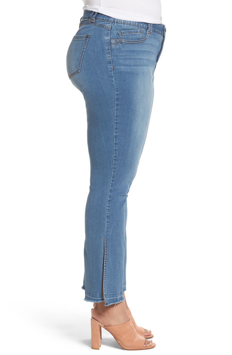 Wit & Wisdom Ab-solution Split Release Hem Jeans, Alternate, color,